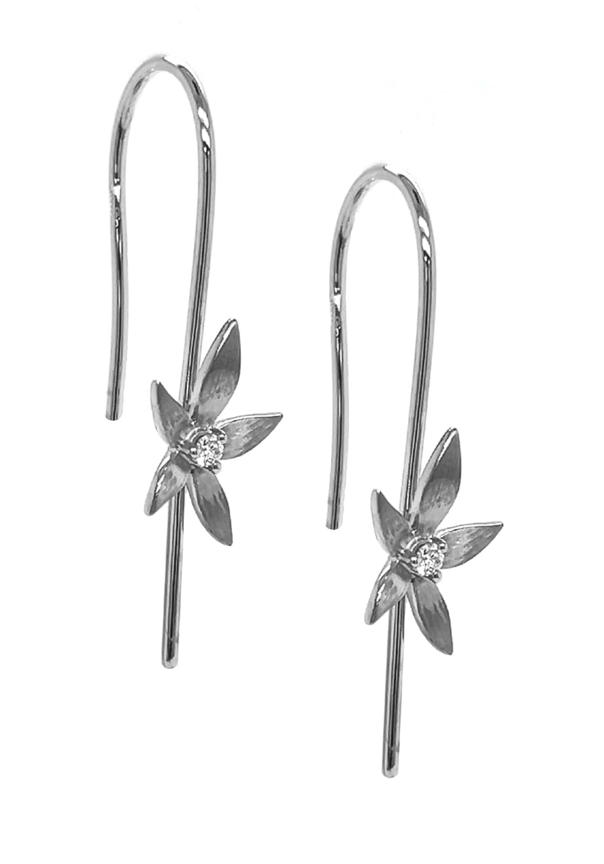 Breuning Carnival Earrings White Gold